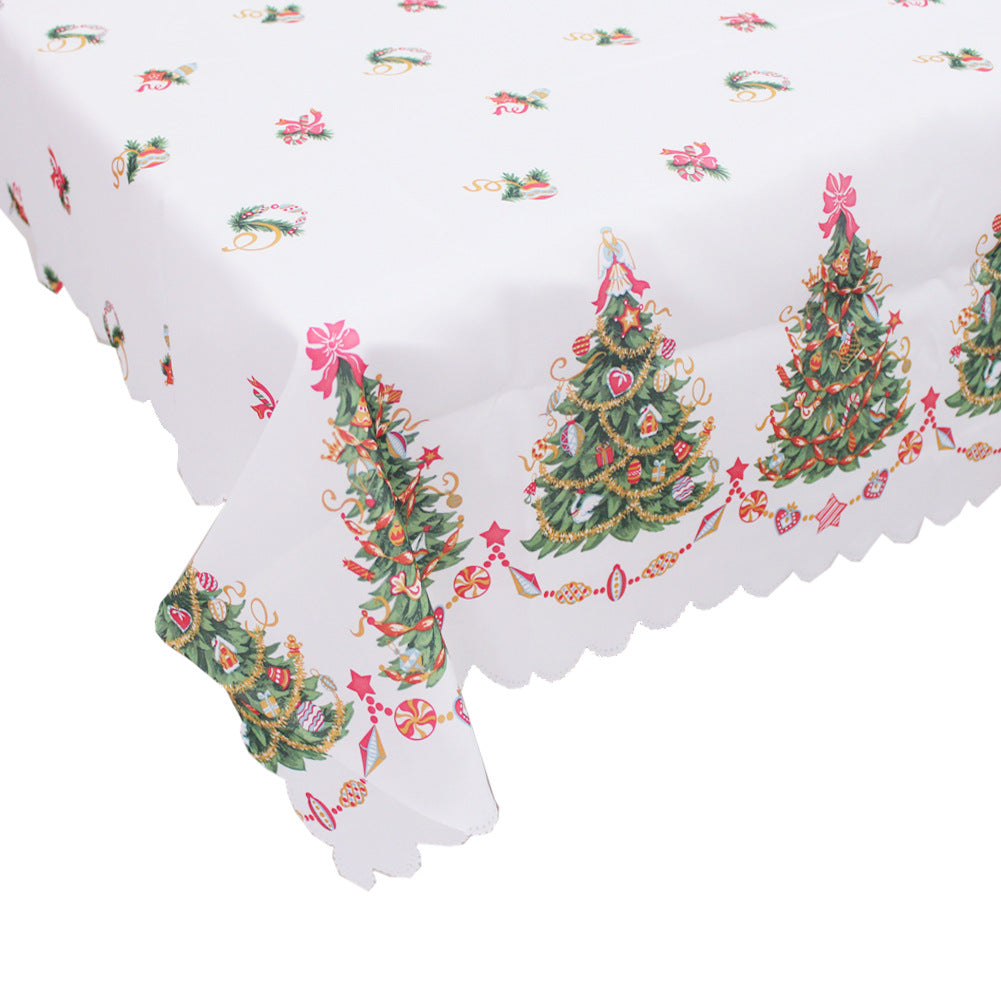 Creative European Tablecloth Christmas Decorations