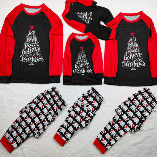 Christmas Parent-child Suit Printed Homewear