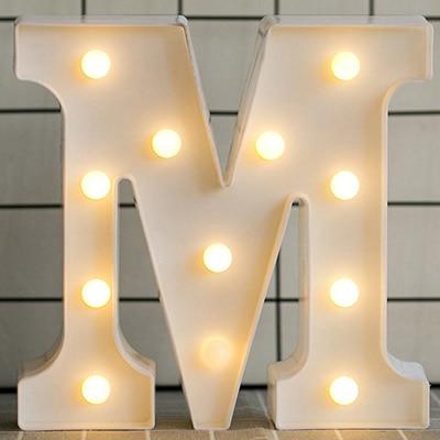 HOME IMPROVEMENT - LED ALPHABET NIGHT LIGHT