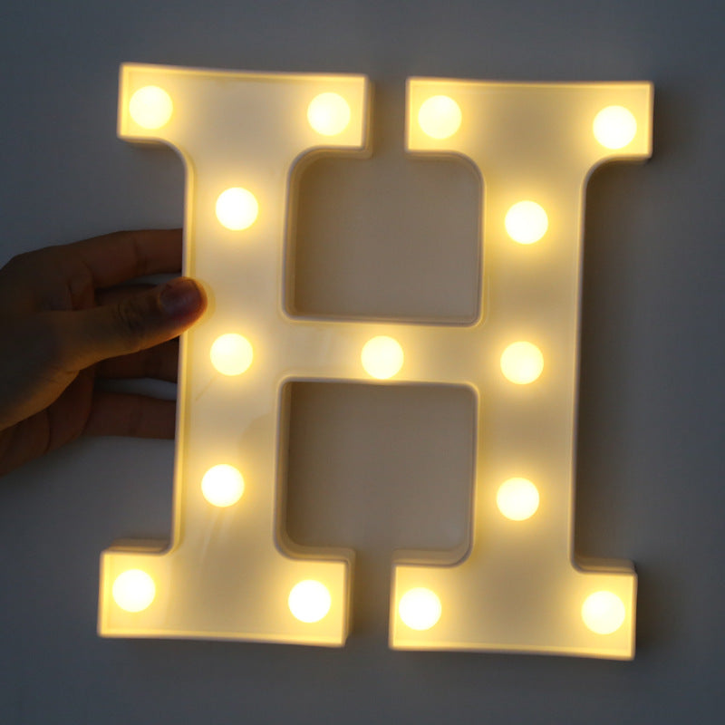 HOME IMPROVEMENT - LED ALPHABET NIGHT LIGHT