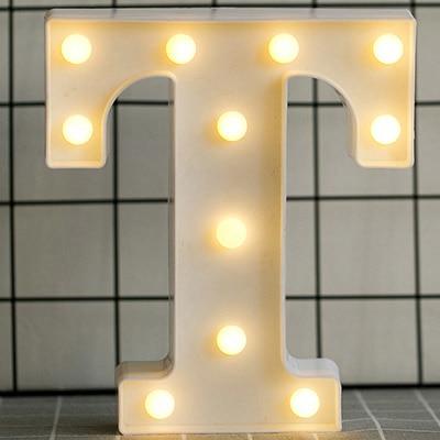 HOME IMPROVEMENT - LED ALPHABET NIGHT LIGHT