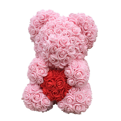 Valentine's Day Gift Creative Simulation Flower Bear Eternal Flower Bubble Bear