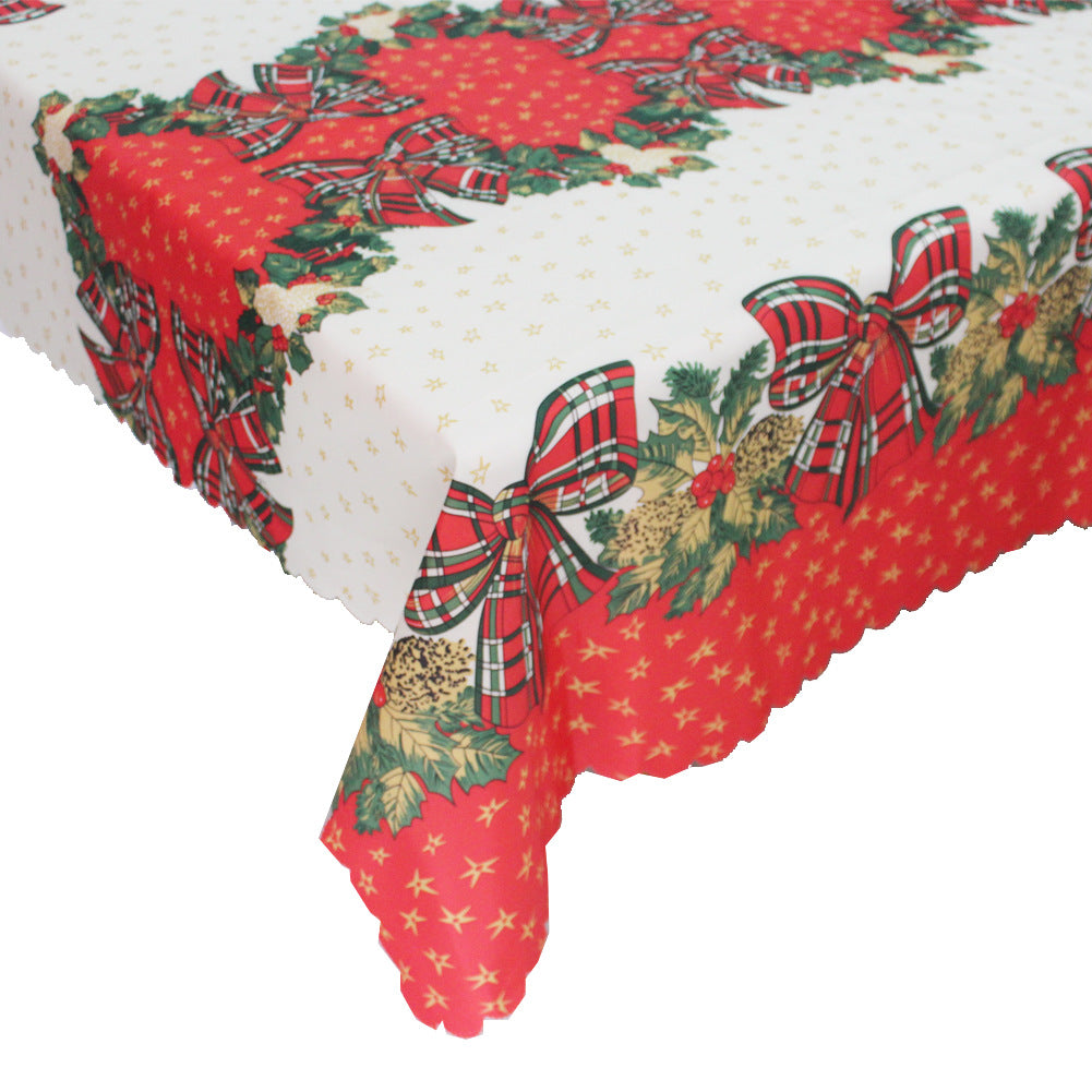 Creative European Tablecloth Christmas Decorations