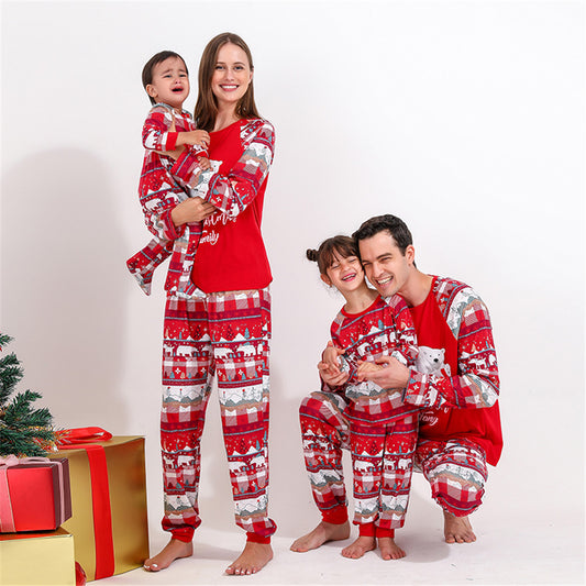 Family Pajama Women's Men's Christmas Set