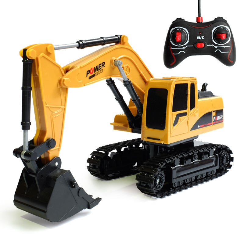 Remote control excavator