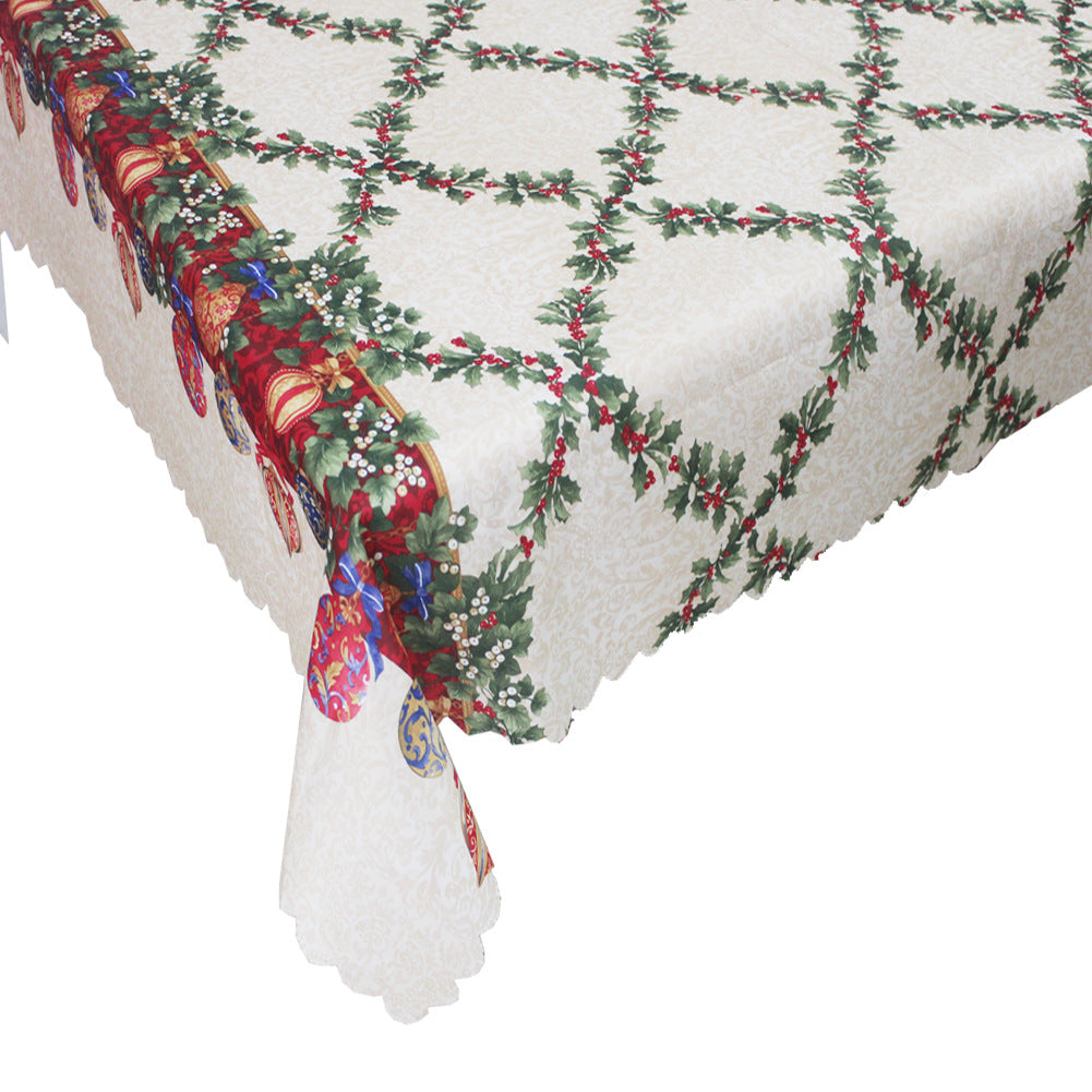 Creative European Tablecloth Christmas Decorations