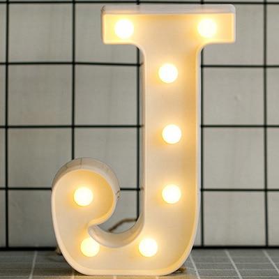 HOME IMPROVEMENT - LED ALPHABET NIGHT LIGHT