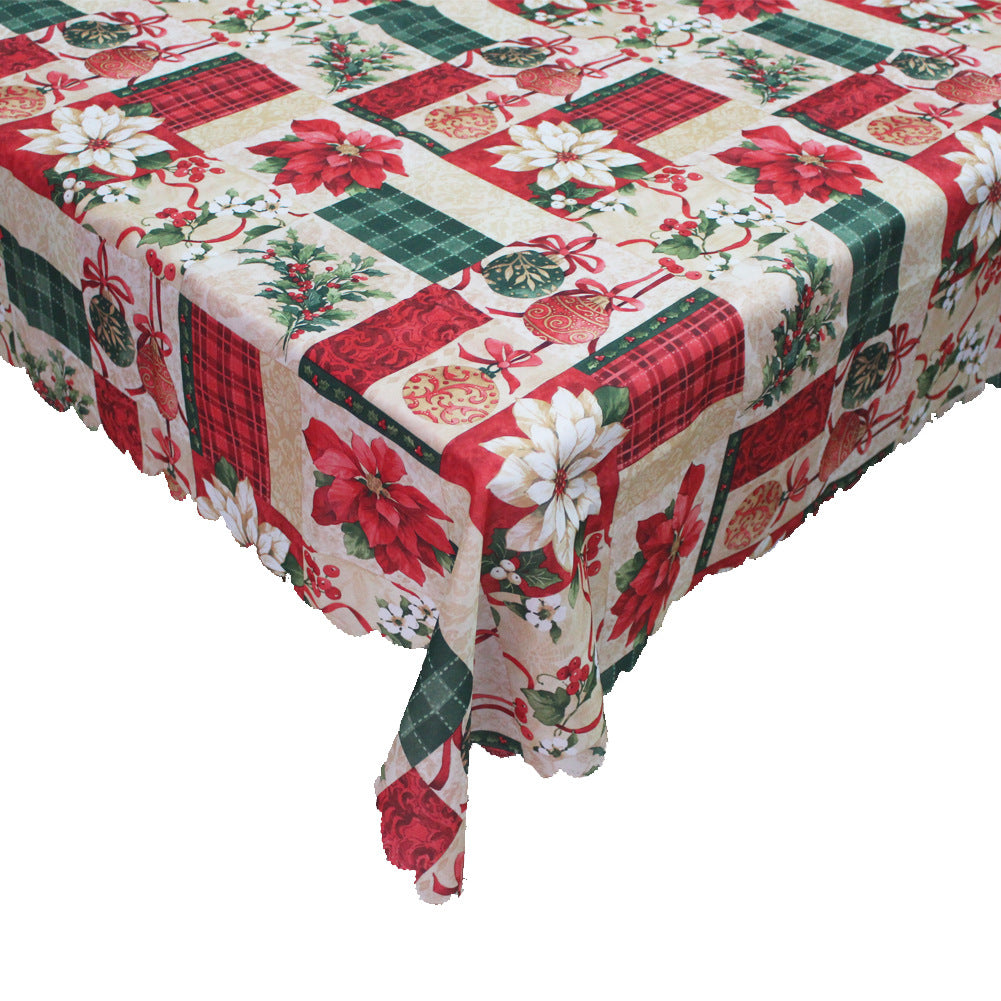 Creative European Tablecloth Christmas Decorations