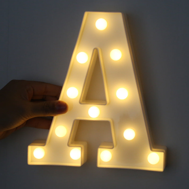 HOME IMPROVEMENT - LED ALPHABET NIGHT LIGHT