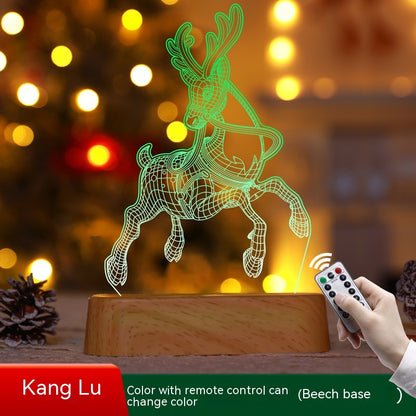 Christmas Decoration Acrylic Chinese Desktop Decoration Lamp