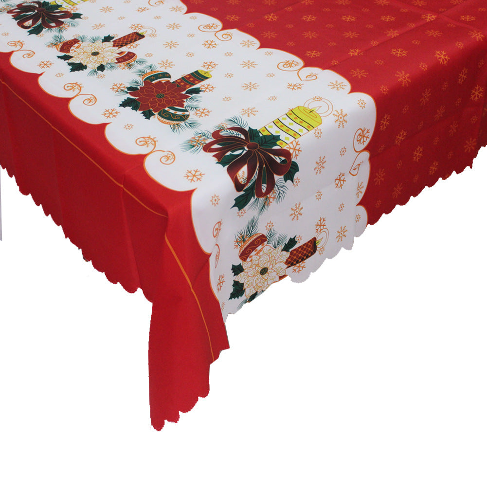 Creative European Tablecloth Christmas Decorations