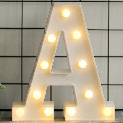 HOME IMPROVEMENT - LED ALPHABET NIGHT LIGHT