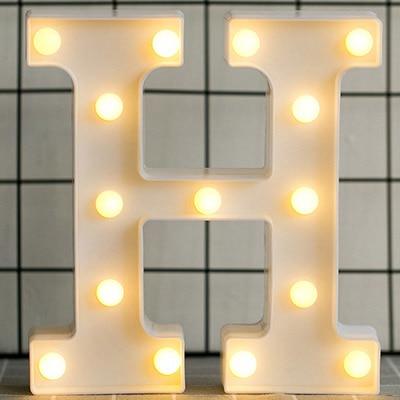 HOME IMPROVEMENT - LED ALPHABET NIGHT LIGHT