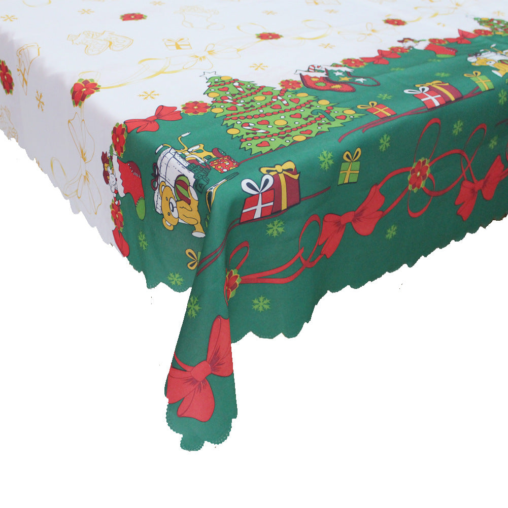 Creative European Tablecloth Christmas Decorations