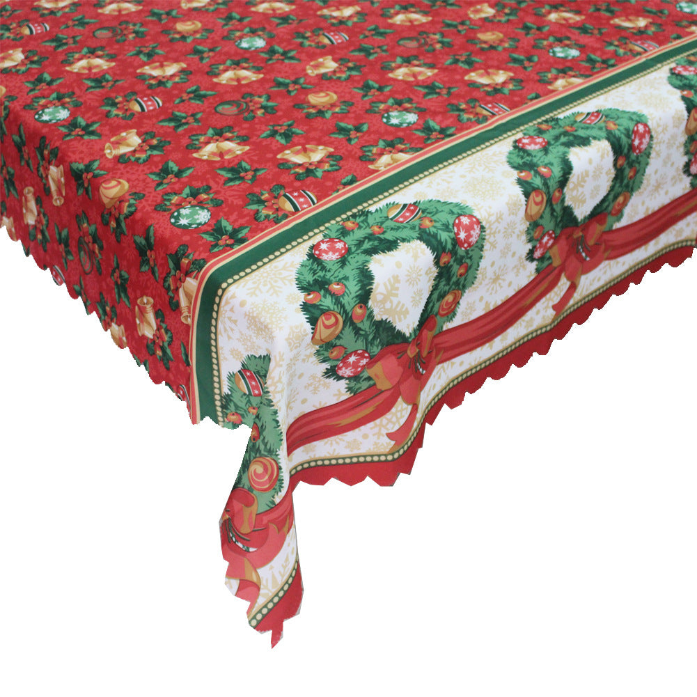 Creative European Tablecloth Christmas Decorations