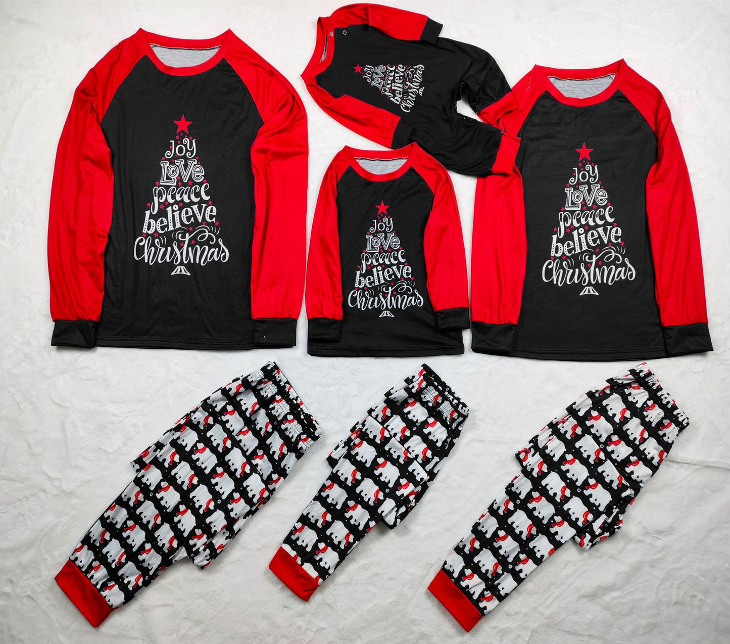 Christmas Parent-child Suit Printed Homewear